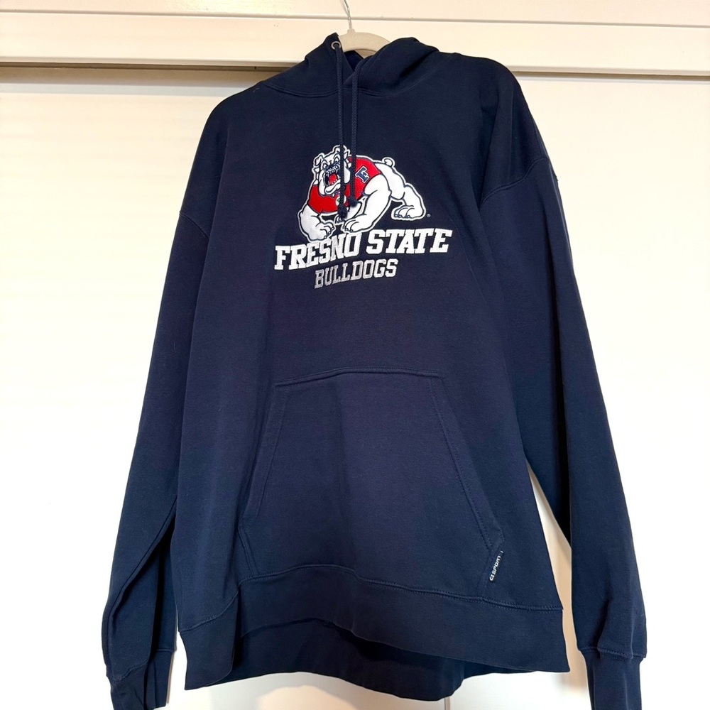 Fresno State Bulldogs Navy Hoodie